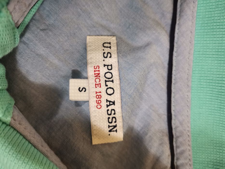 Мъжка тениска  с яка U. S. POLO ASSN.