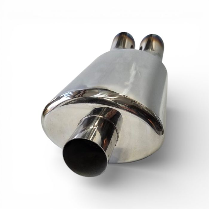 Tobe sport cu 2 iesiri cu silencer ridicate arse