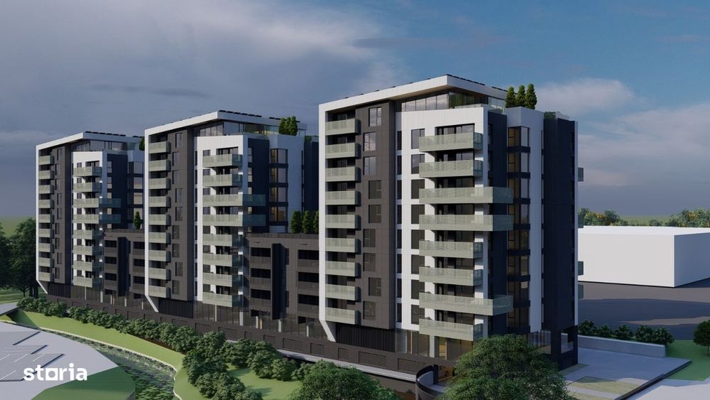 1 cameră- Ultimul apartament etaj 1/ 2,5 km de Palas Bloc nou