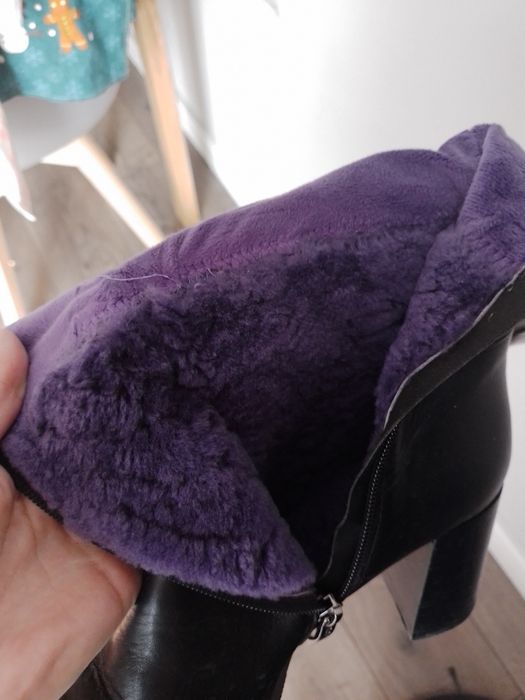 Сапоги женские натуральные