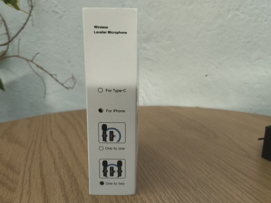 2 безжични микрофона за Iphone