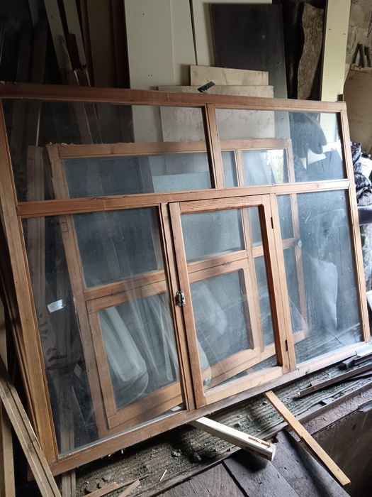 Деревянные Рамы с окнами