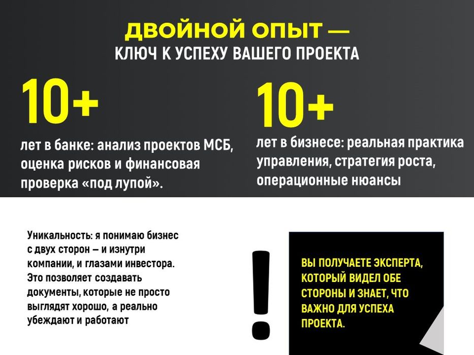 Бизнес-планы. Презентации