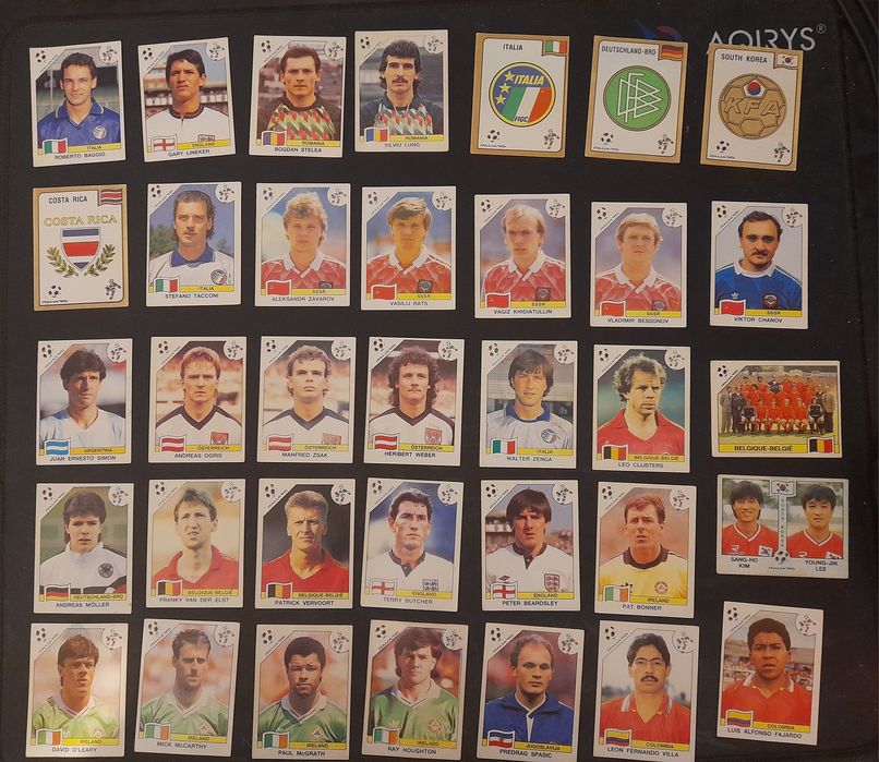 Lot RAR Paninii Italia Cupa Mondiala 90' Editia Dečje Novine - 48 buc