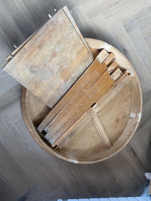 Стол круглый советский