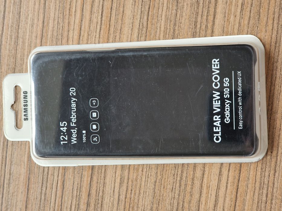 Husa Clear View Originala Samsung Galaxy S10 5G Noua!Activa