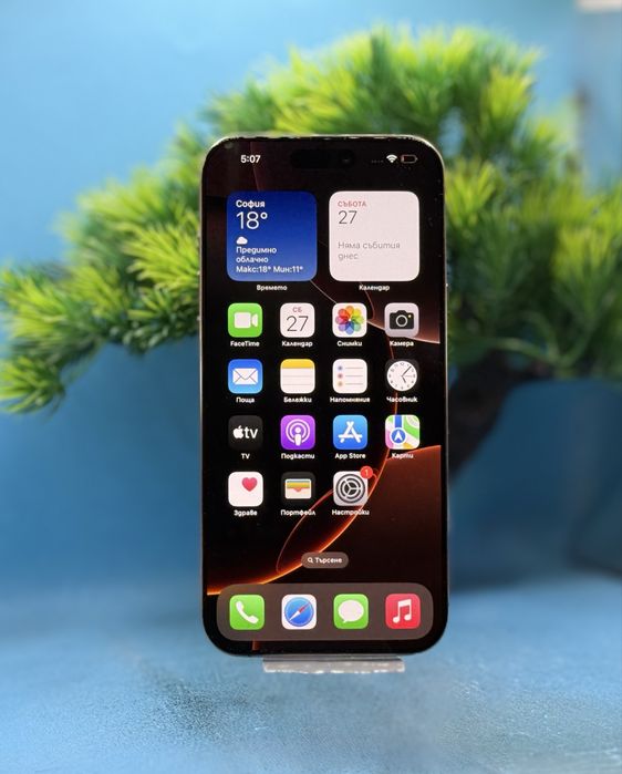 ГАРАНЦИОНЕН!!! Apple iPhone 16 Pro Max, 256GB, 5G, Desert Titanium