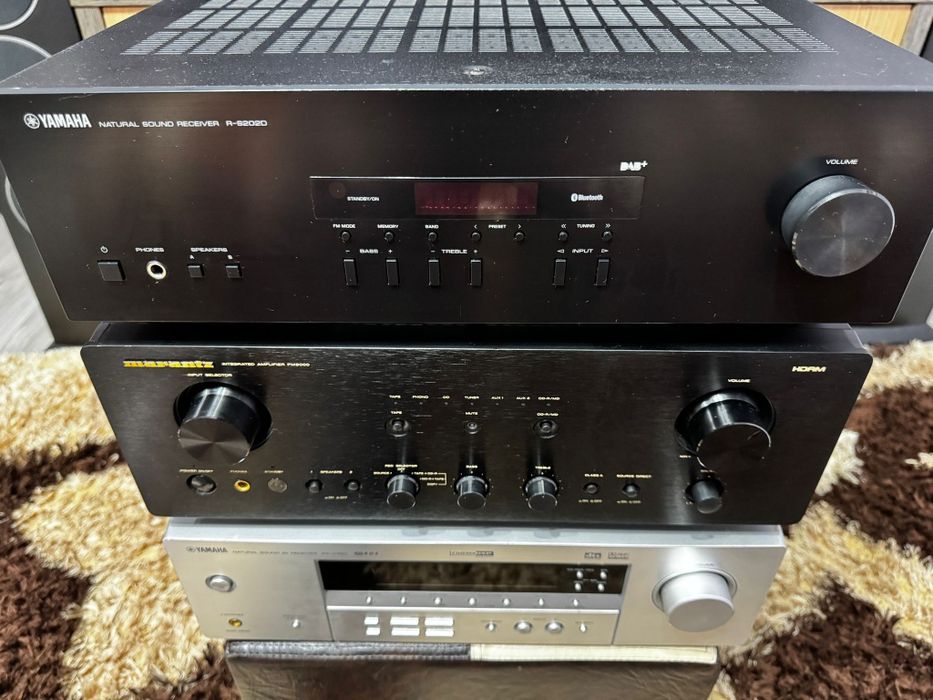 Marantz PM 8000, Yamaha RX-V350, Yamaha  R-S202D