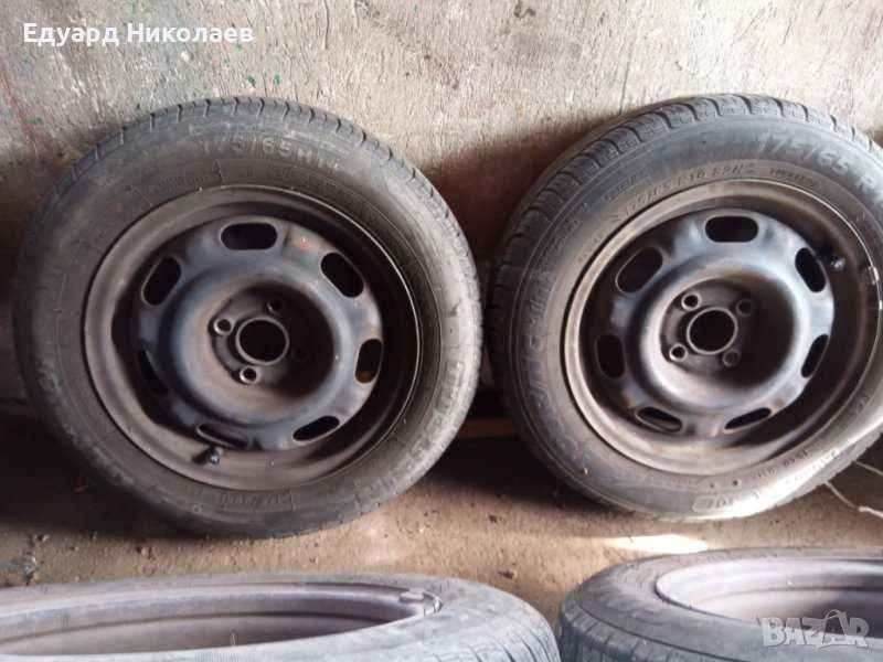 175/65/14 4х100 гуми балансирани с джанти