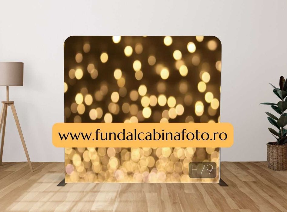 Fundal Cabina Foto Premium Dublu Printat