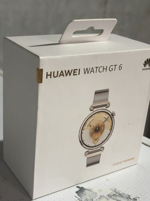 Чисто нов Huawei Watch GT 6 (41mm) Milanese Gold / Запечатан с кутия