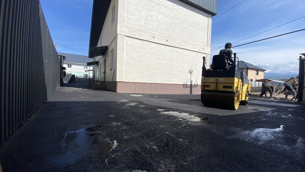 Асфальтирование / Укладка асфальта