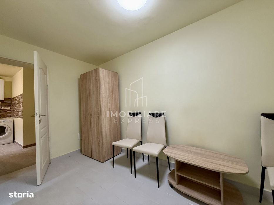 Apartament demisol 2 camere Hasdeu Ideal investitie Campus studentesc