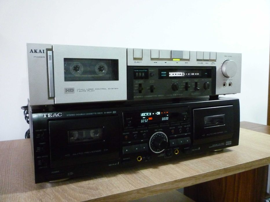 casetofon  deck  akai  si  teac