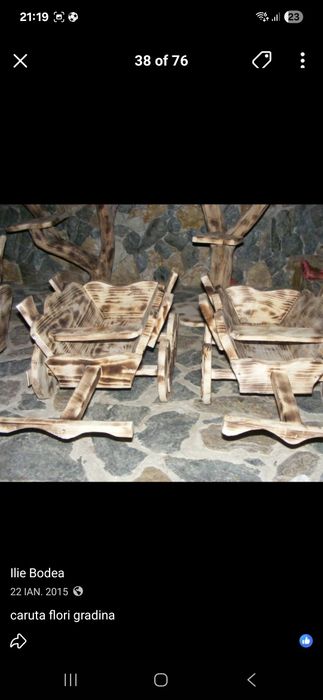 Roabe rustice gradina