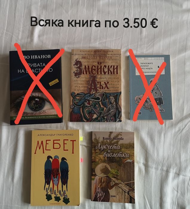 Книги от личната библиотека