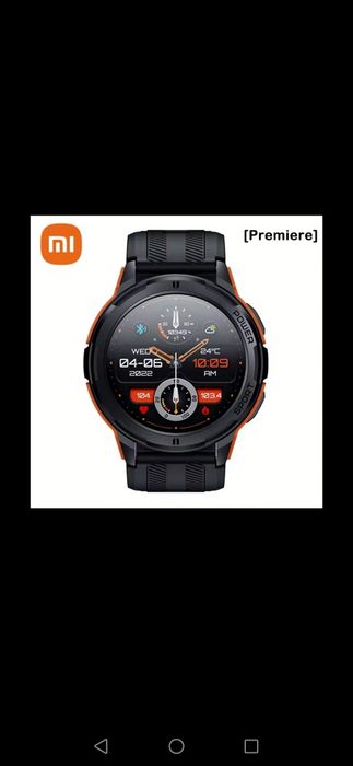 New Xiaomi Military Smart Watch Men Amoled