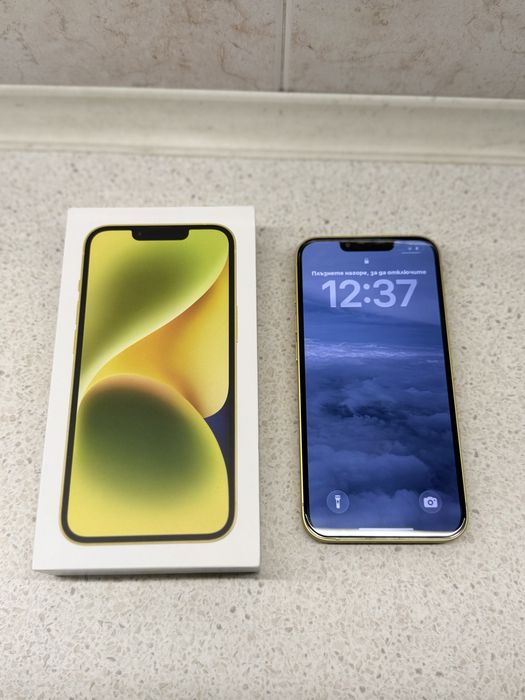 Iphone 14 Жълт - отличен