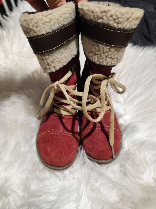 Cizme îmblănite de iarna fete mărimea 25