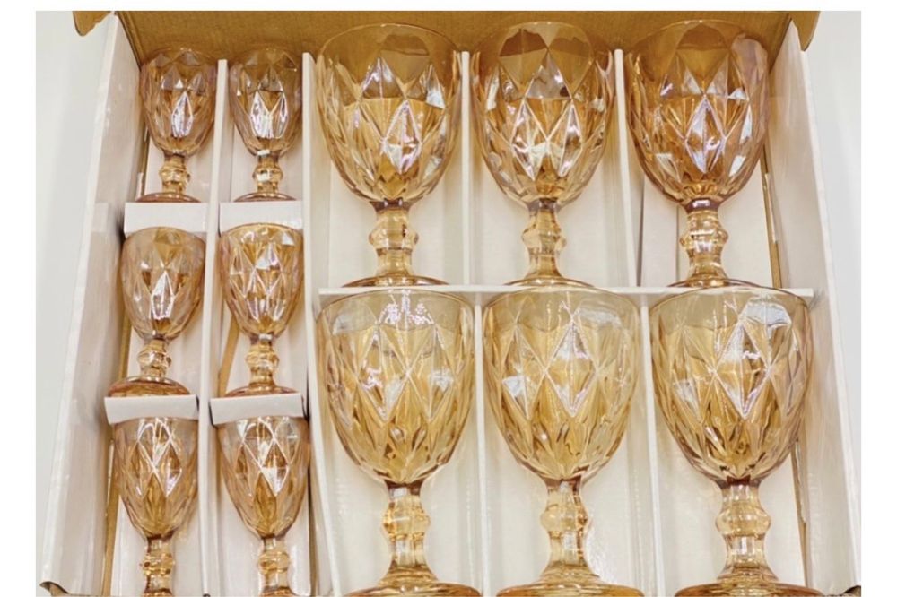 Новый Набор бокалов и рюмок