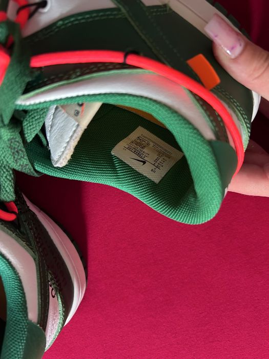 Off white dunk Green