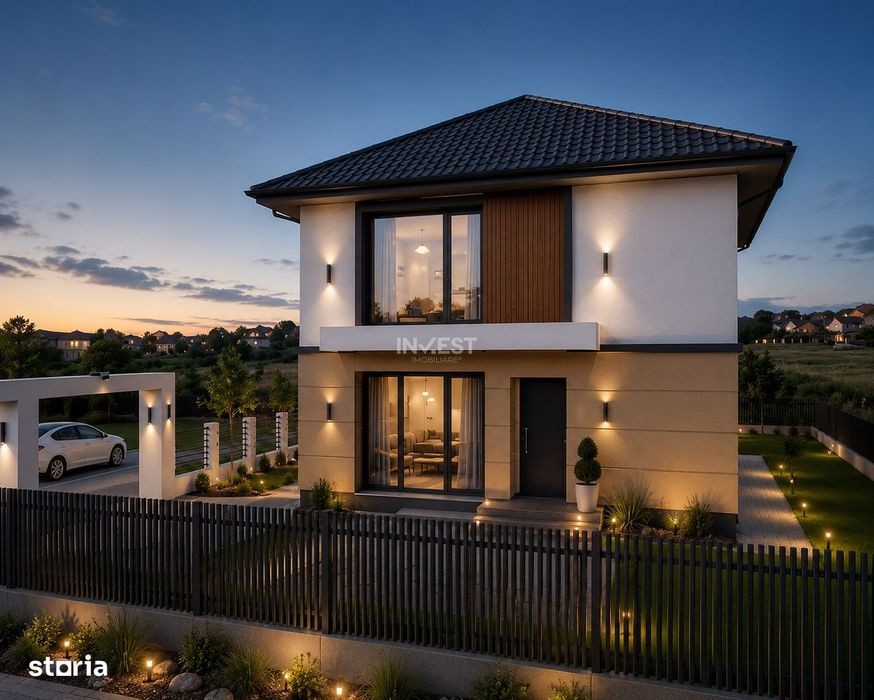 Casa Individuala , 4 Camere, 2 Bai, 500 Mp Teren, Moldova Mall