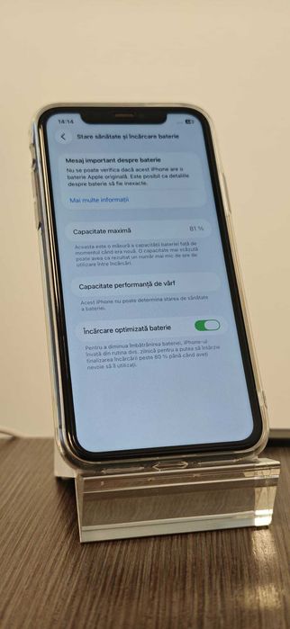 IPhone 11 64GB Black | Full Box | Face ID | Husă + Încărcător
