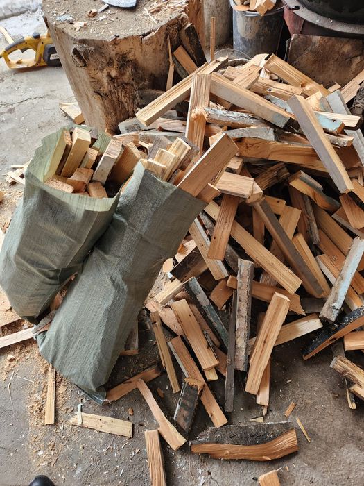 Дрова в мешках сухие рейки