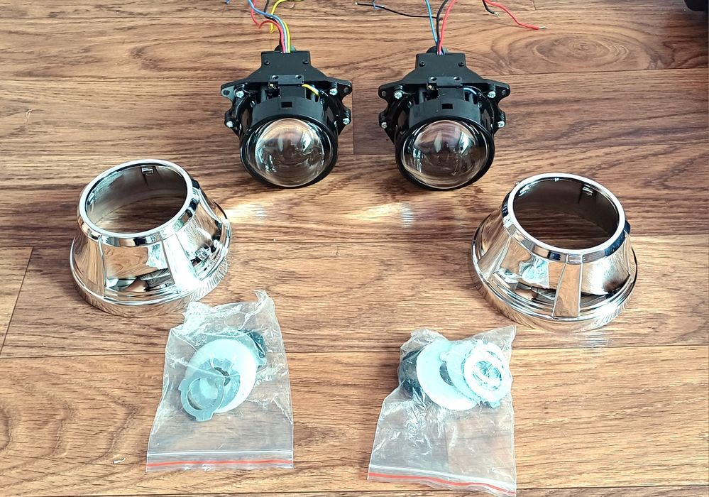 МОЩНЫЙ фар би лед 2шт