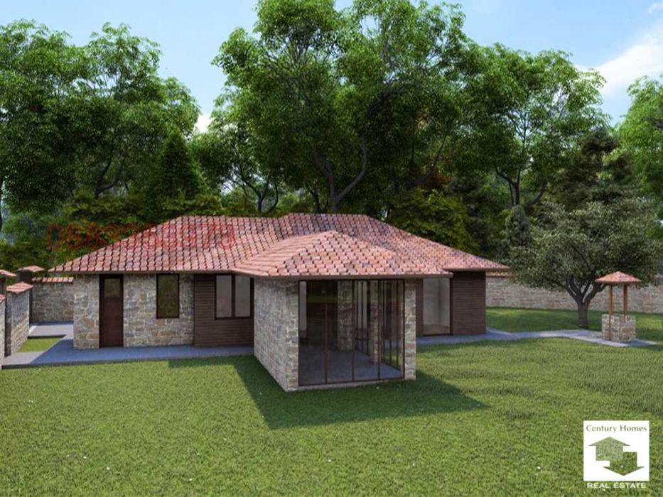 120336 Парцел с проект за едноетажна къща в с. Първомайци, В. Търново