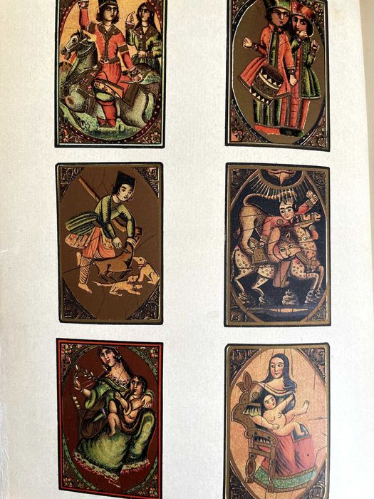 Антикварная книга 1890 года История игральных карт включая Таро