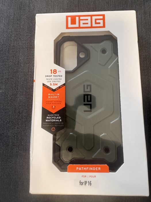 UAG калъф за iPhone 16 – оригинален, удароустойчив