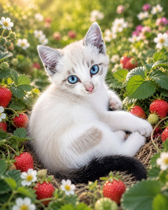 Котёнок Сноу-шу девочка