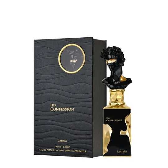 His Confession, Eau de Parfum, Lattafa, pentru Barbati, 100 ml