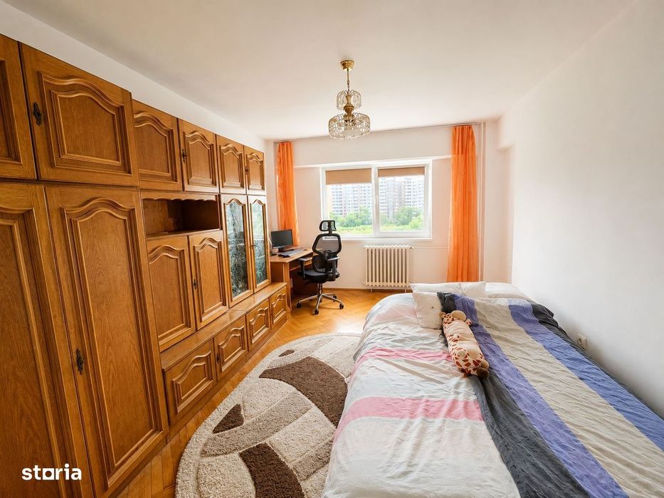 Apartament 2 camere, decomandat, etaj intermediar, Intre Lacuri — fotografia 1