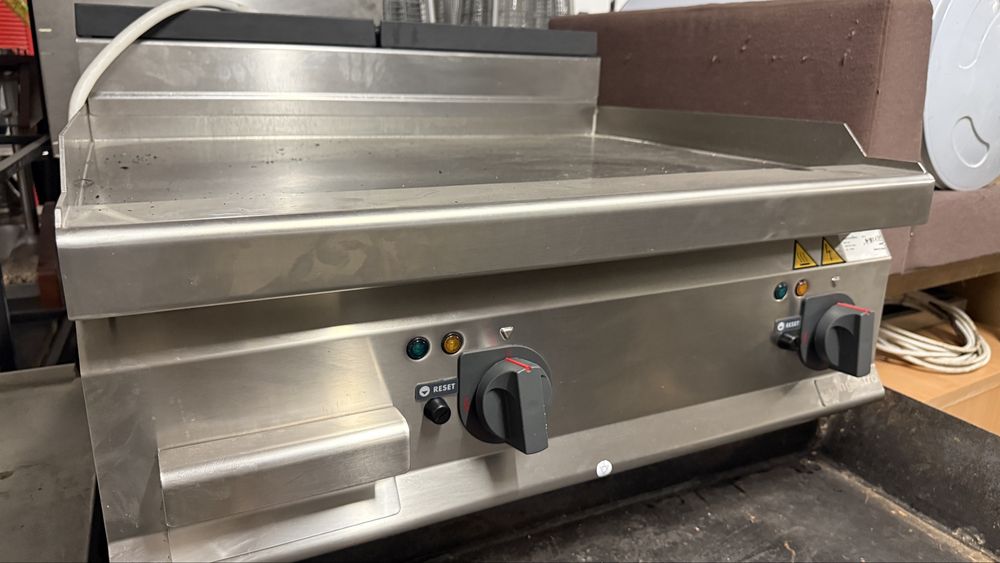Plita electrica burgeri/grill roca vulcanica