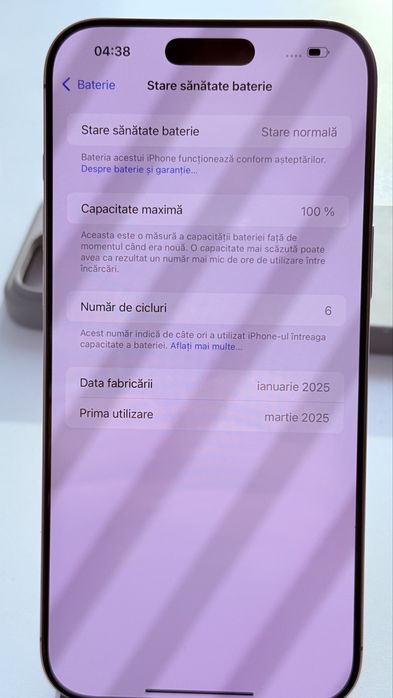 Iphone 16 pro max 256 gb