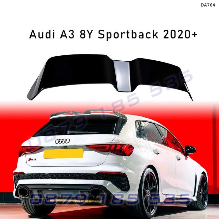 Тунинг спойлер крило заден прозорец Audi A3 8Y Sportback ауди а3