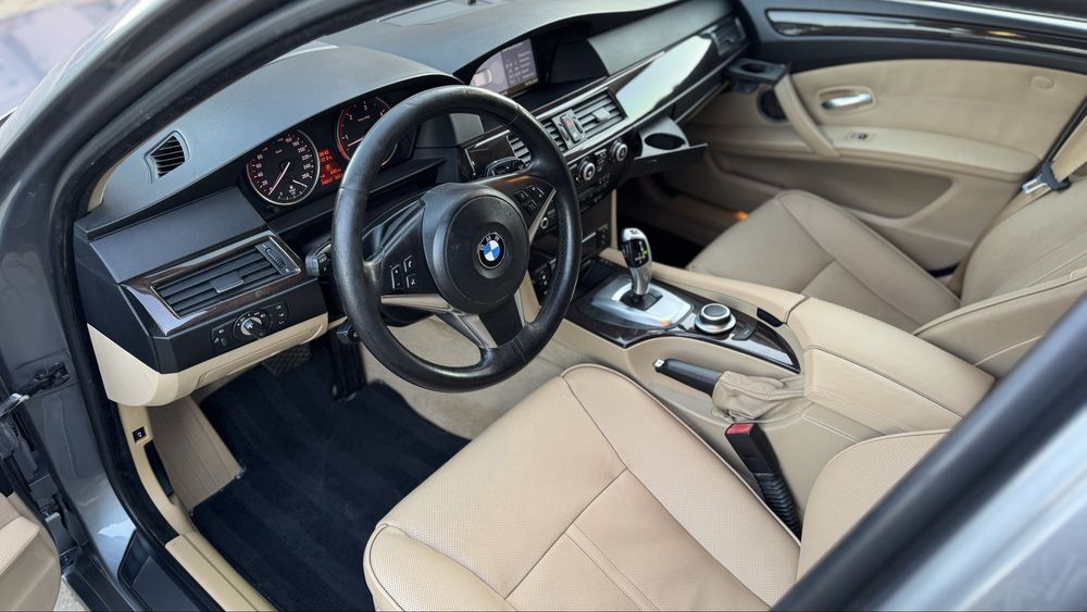 Bmw Seria 5 E60 530XD 2008 Joystick/Distronic/Night vision/Ventilatie/Sistem audio individual