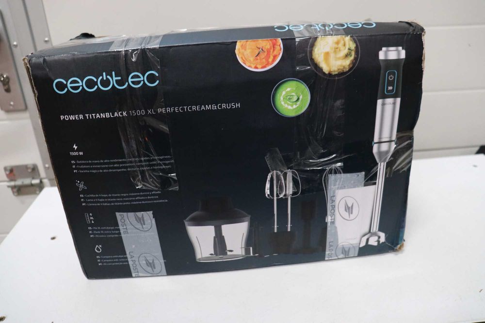 Ръчен миксер Power TitanBlack 1500 XL PerfectCream&Crush 1500W