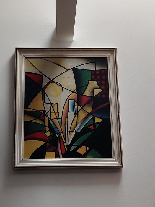 Tablou in ulei abstract