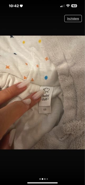 Combinezon bebe marimea 68