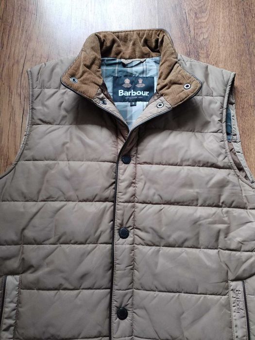 Barbour Mens Farnham Quilted Gilet - страхотен мъжки елек  р-р S