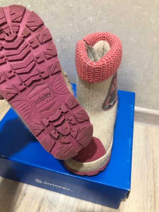 Детские валенки для девочки