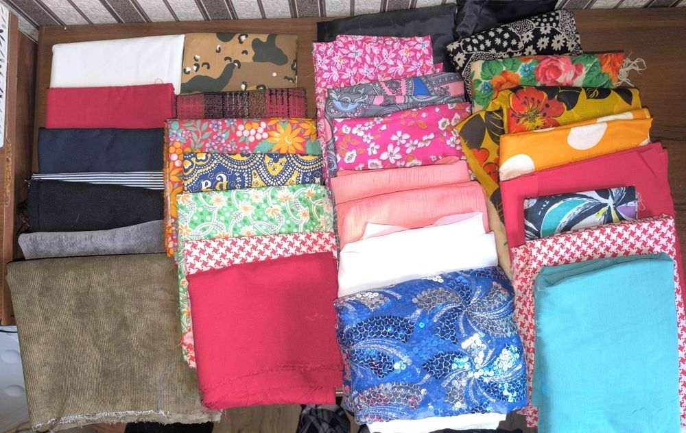 Ткани размер до 1 метра