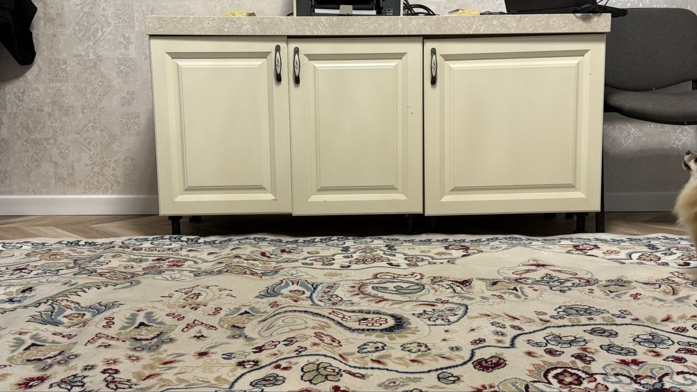 Тумба со столешницей камень ,белая