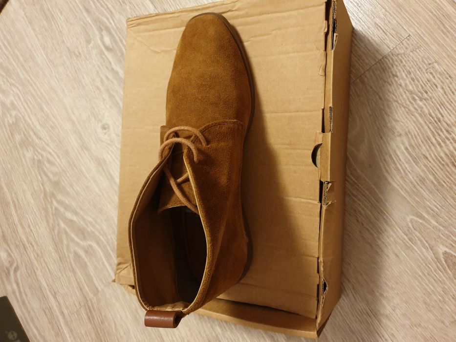 Ghete Mango din piele intoarsa