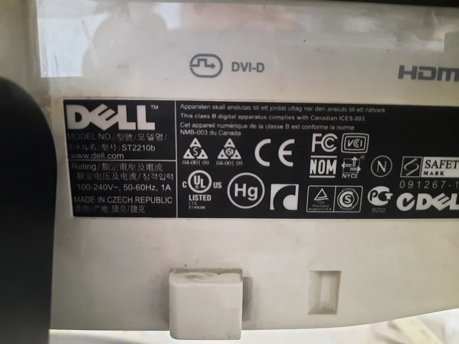 Продам мониторы dell 22 дюим 2 шт