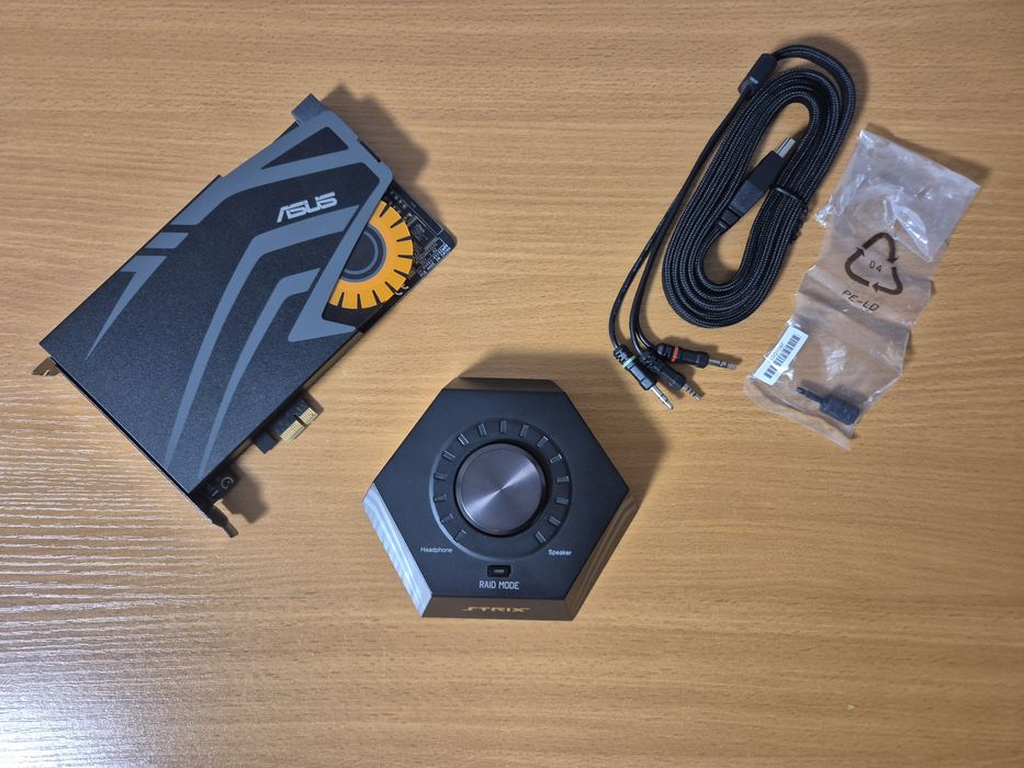 ASUS ROG Strix Raid DLX — PCI Express 7.1 Gaming Sound Card Set