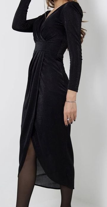 Платье вечернее с запахом